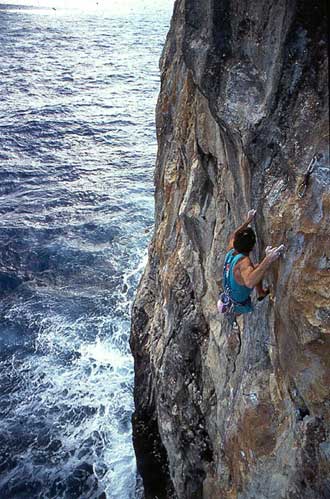 Climbing the Point 